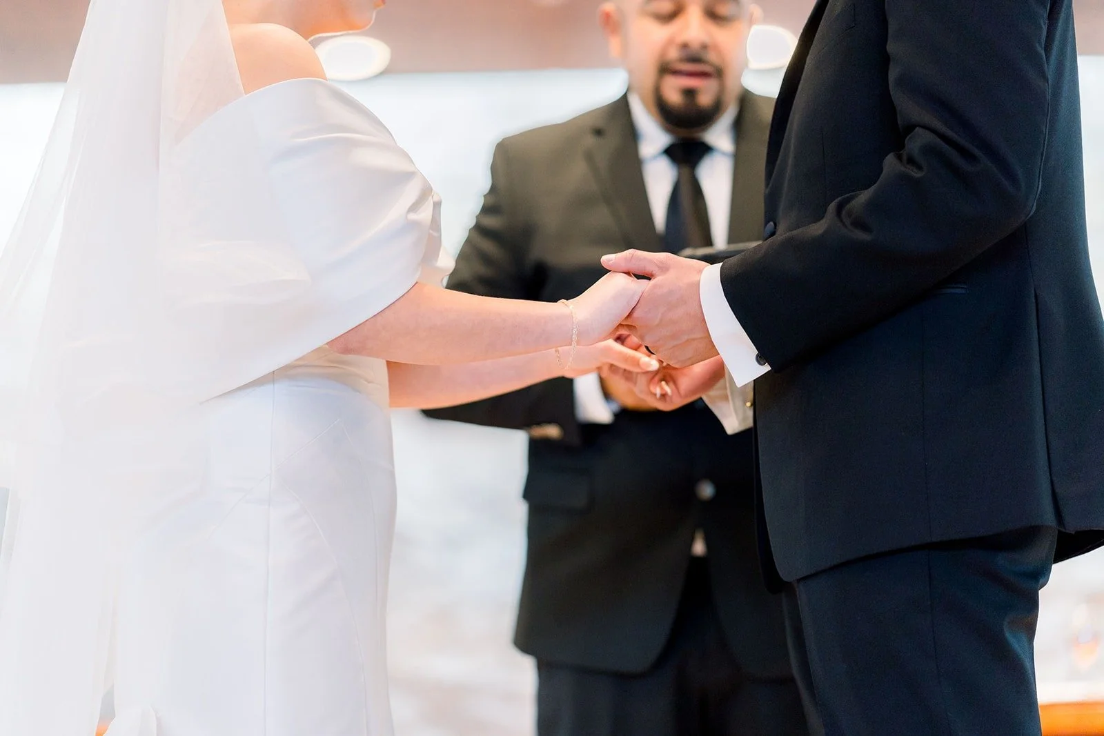 Steven and Jacinda exchange rings