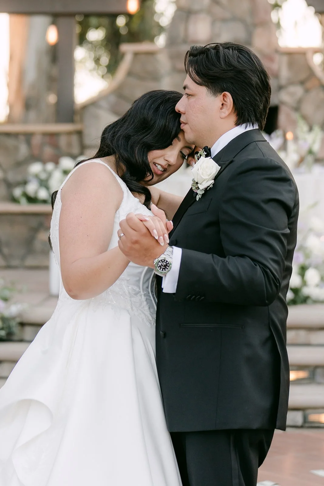 Bride dancing with her father