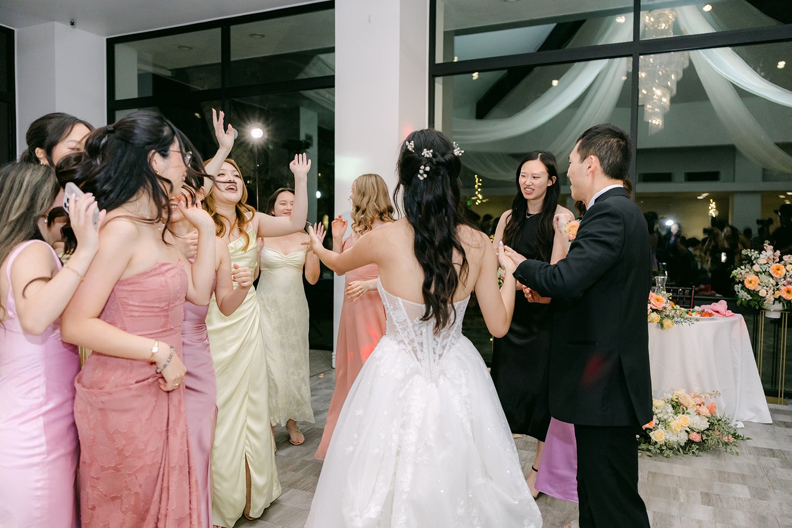 The dance floor opening up
