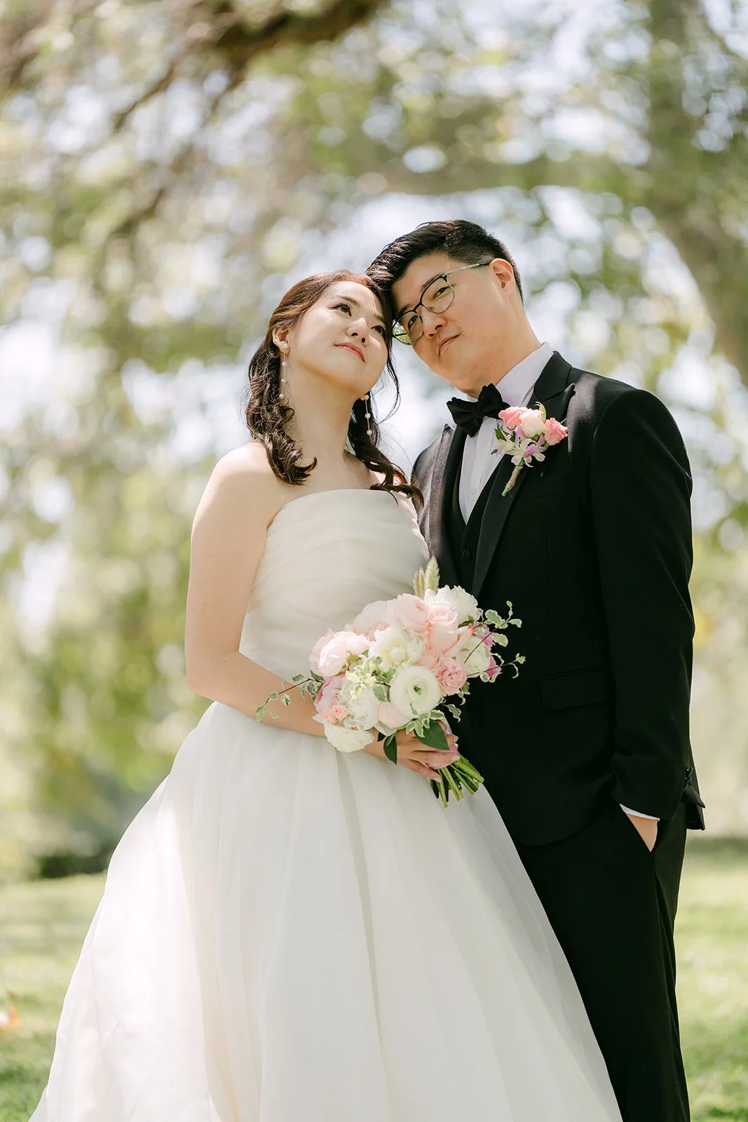 Judy and Joshua holding each other