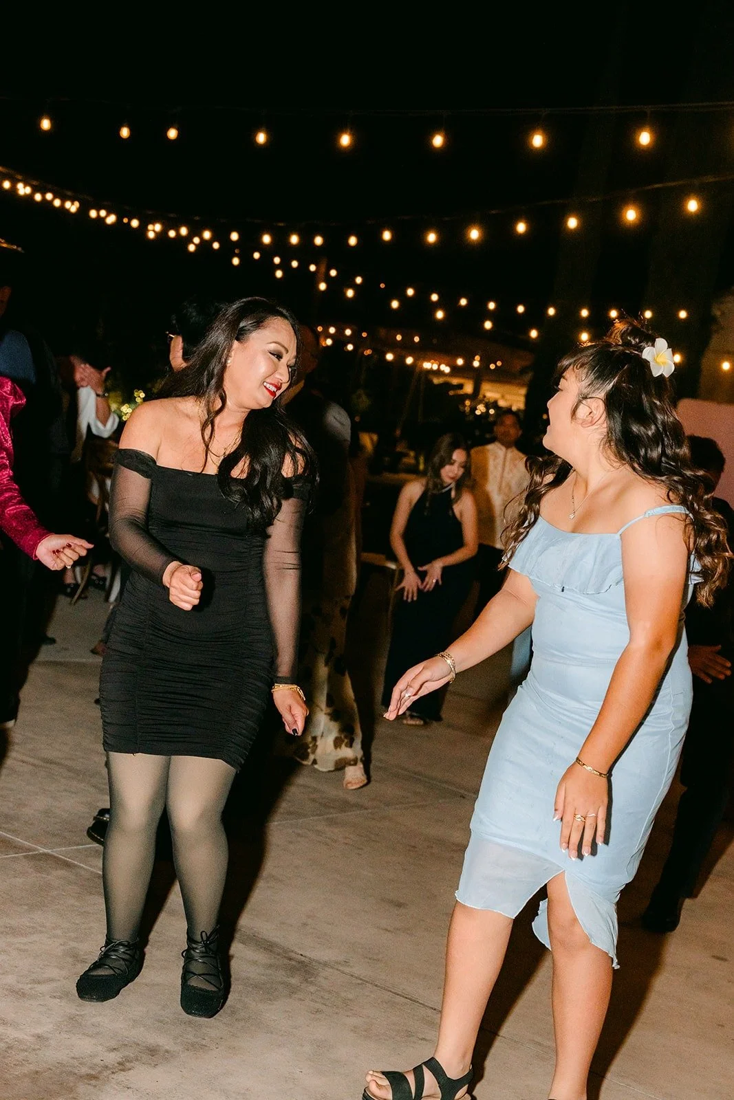 Guests dancing late into the night