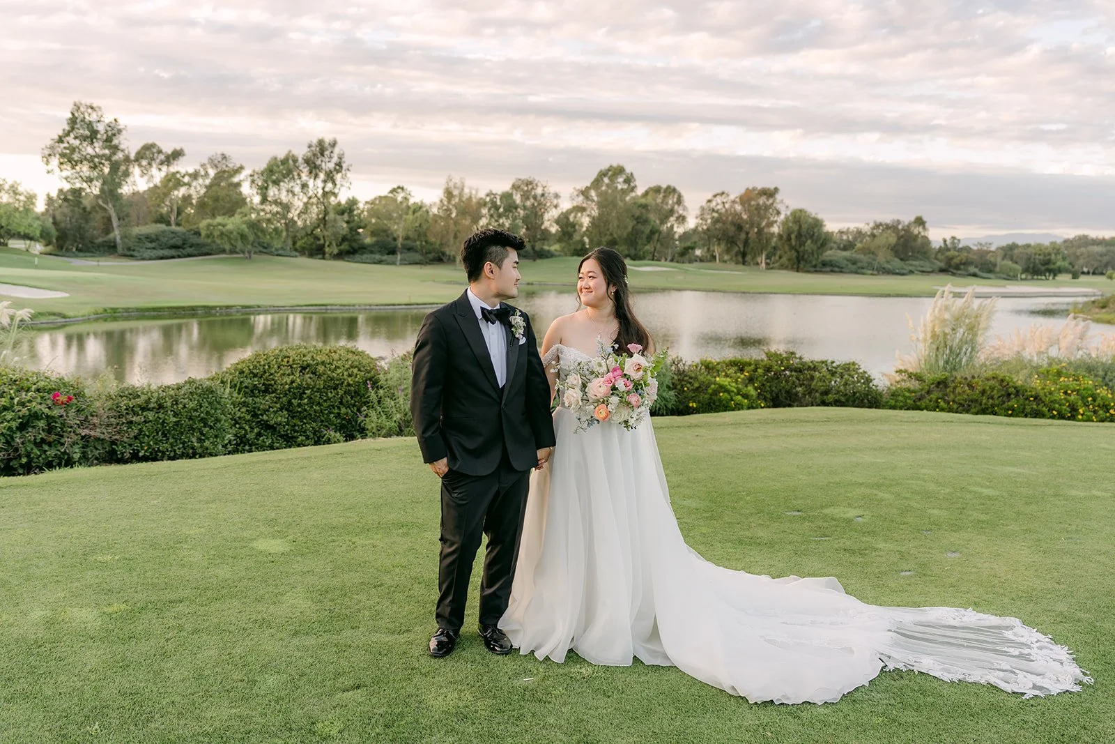 Jessica and Kenny's wedding at Old Ranch Country Club in Seal Beach