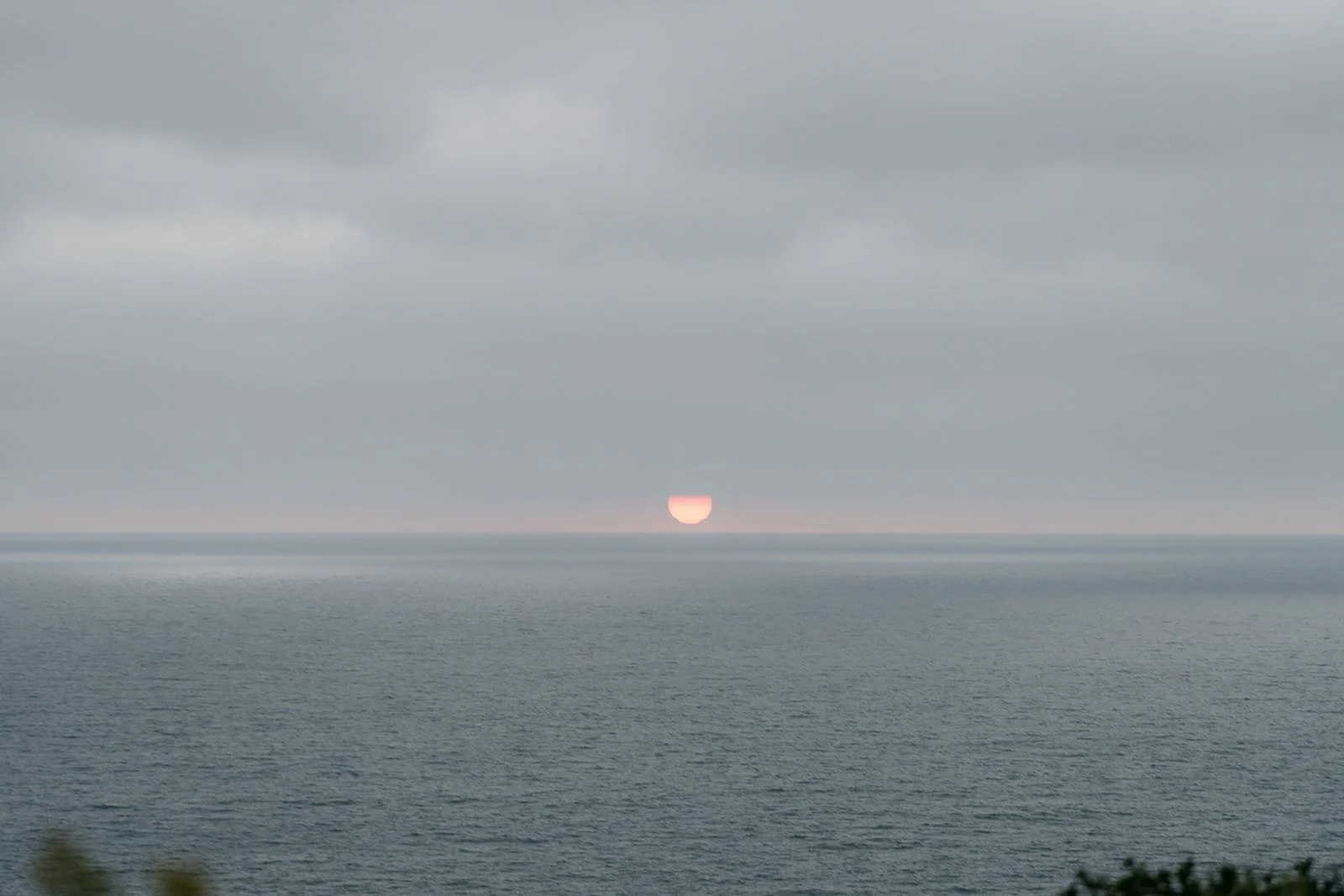 Sunset over the Pacific from Point Vicente
