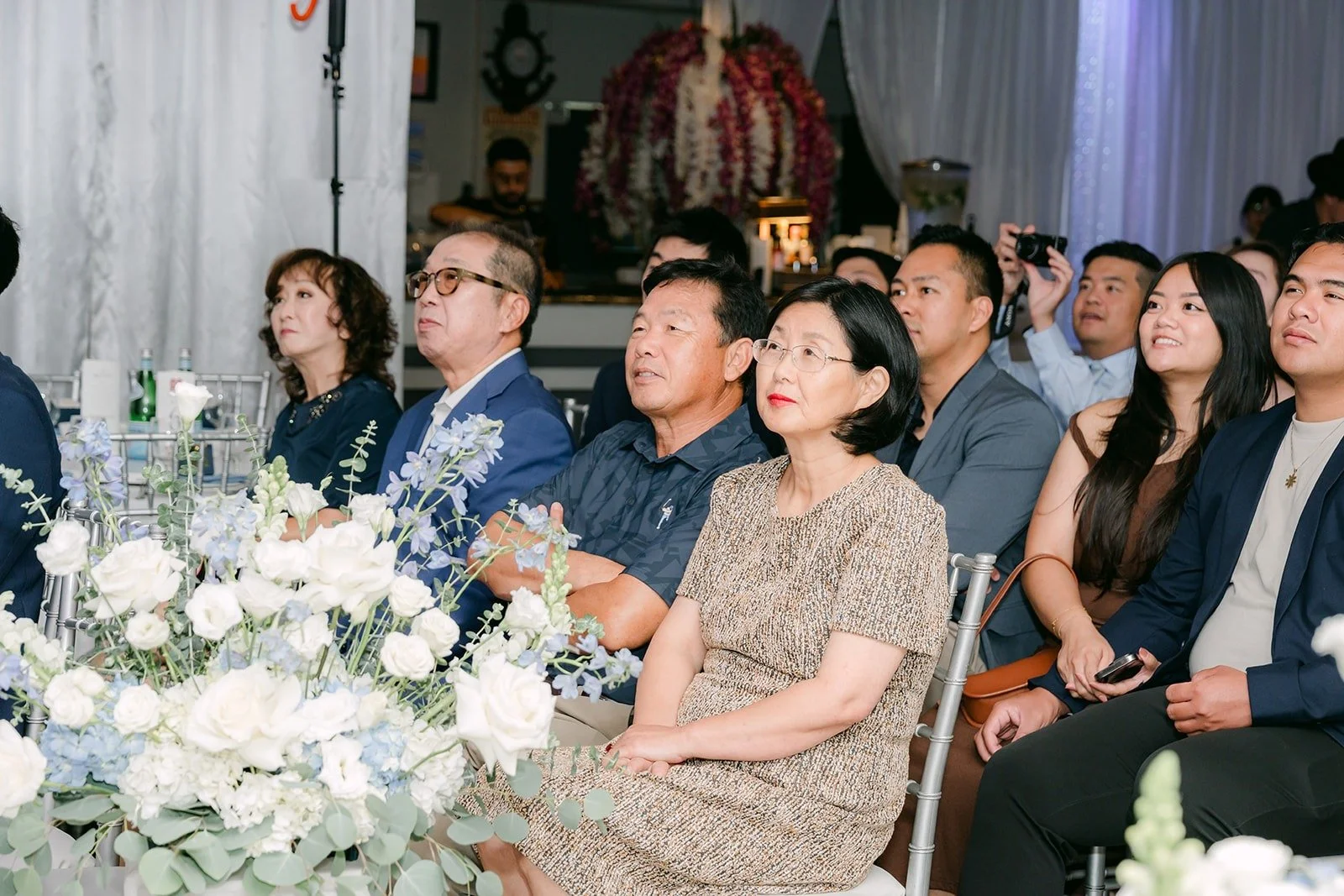 Guests seated for the ceremony at Paracel Events