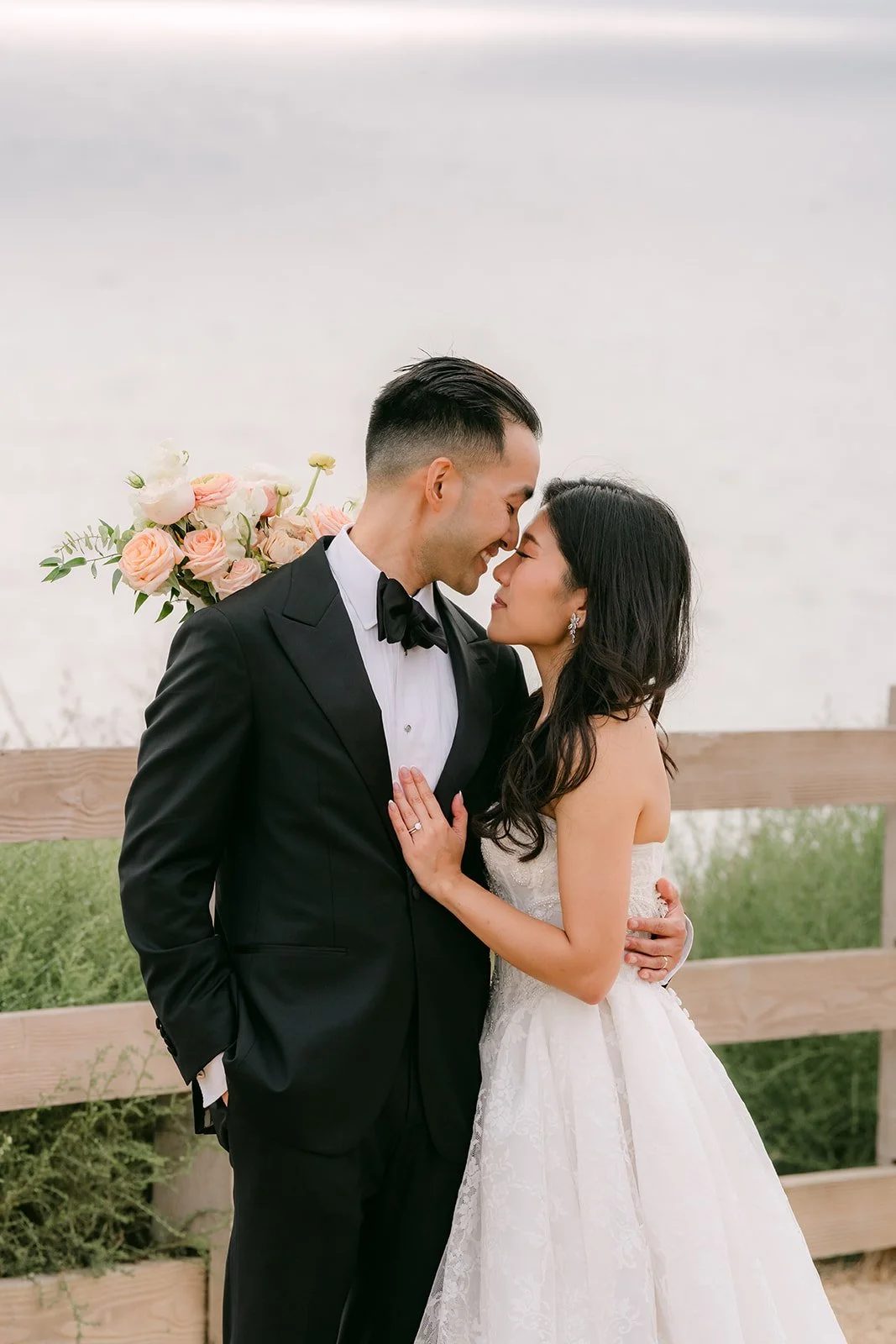 Kim and Vincent's wedding at Point Vicente Interpretive Center in Rancho Palos Verdes