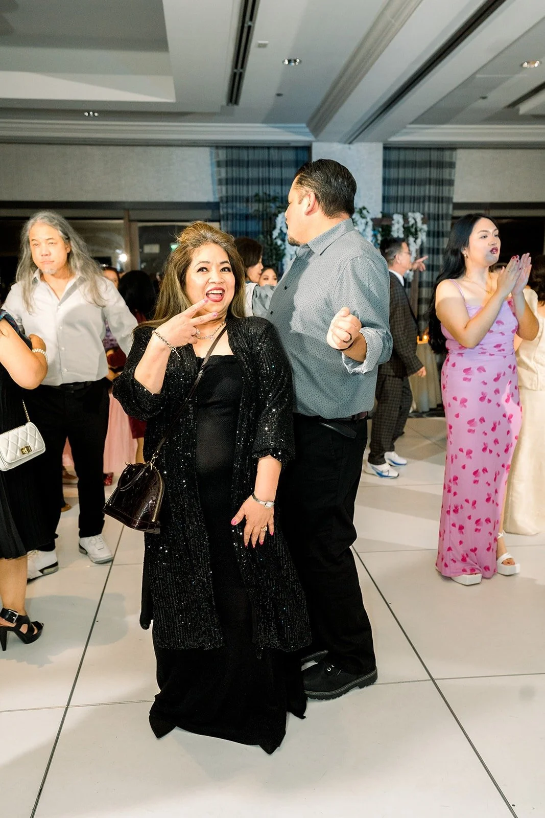 Guests on the dance floor in the Beacon Ballroom