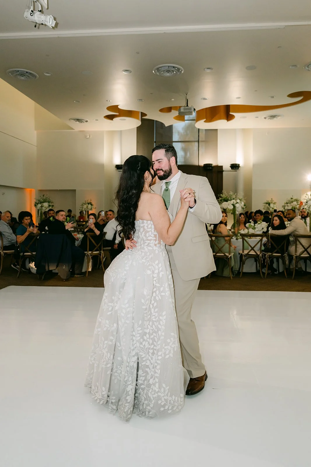 Fernanda and Cody's first dance.
