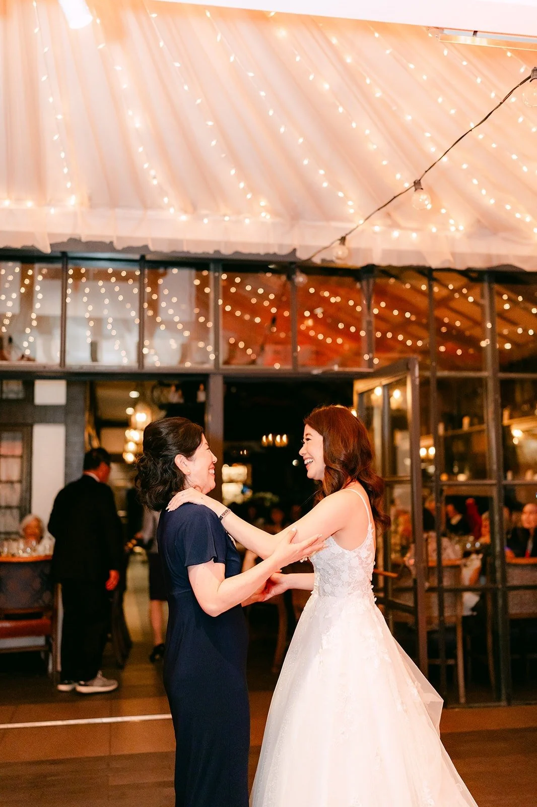 Valerie dancing with a parent