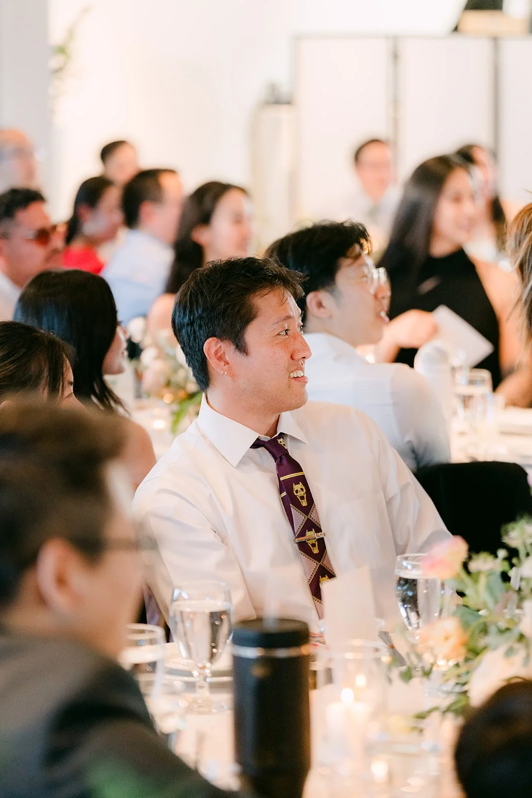 Guests watching the first dance