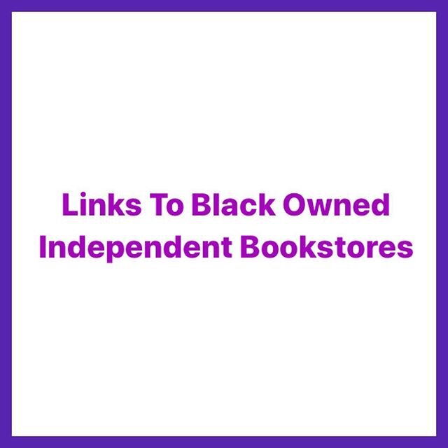 New lists up on Everybody Books! Direct Links To Black Owned Independent Bookstores 
Link in bio: https://linktr.ee/everybodybooks
#BlackLivesMatter
#BlackStoriesMatter
#BuyBlack