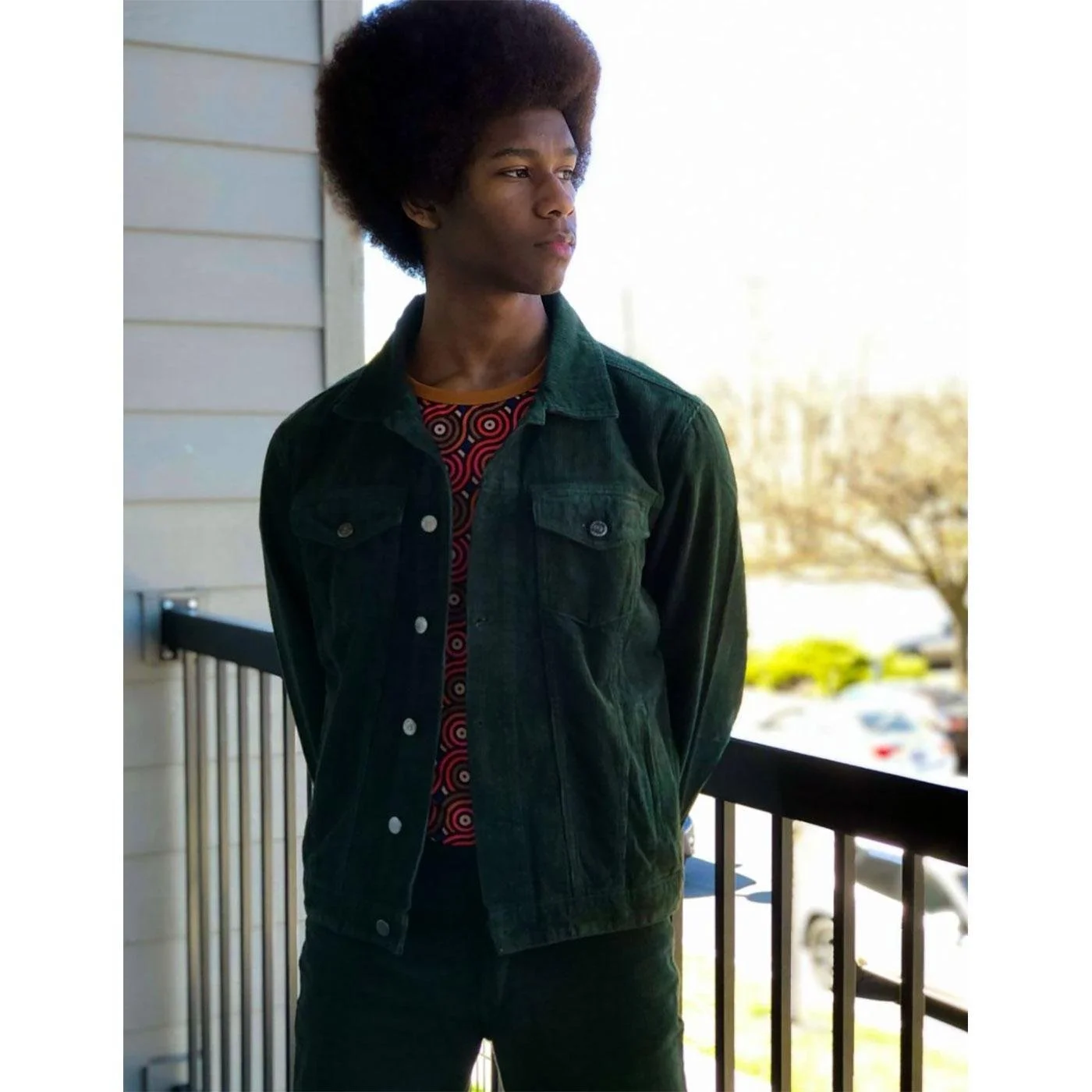 Style Mod Cord Trucker Jacket 
