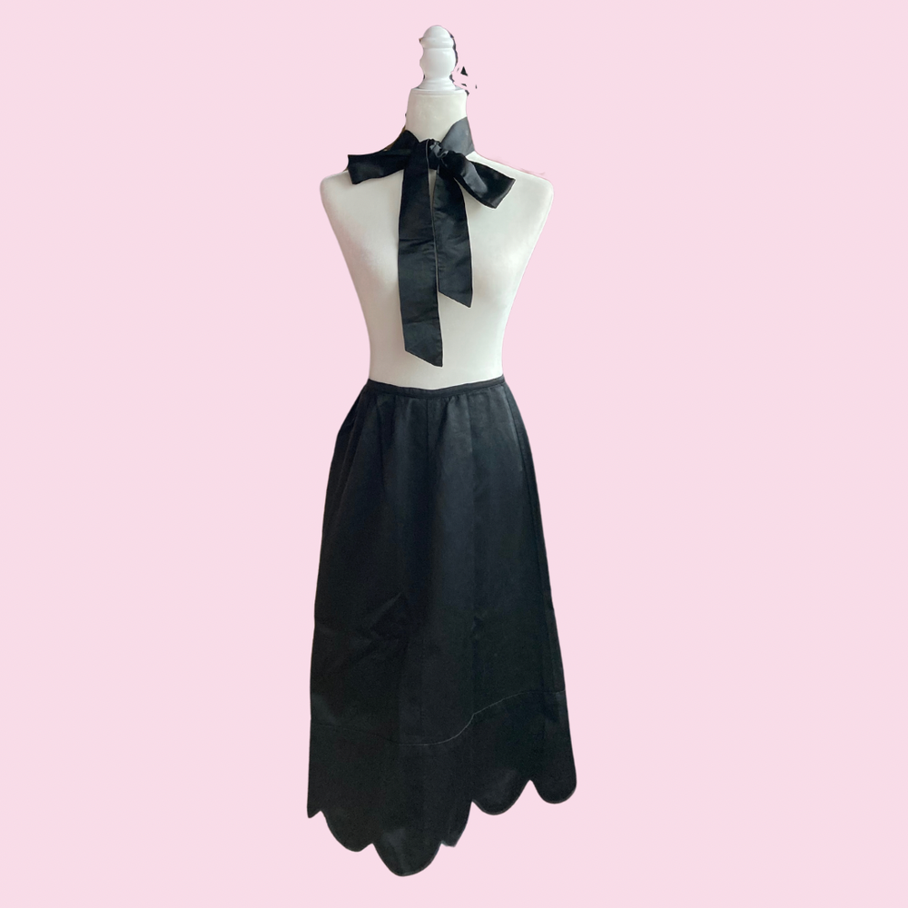edwardian black dress Edwardian Style Gothic Black Long Dress main image 0