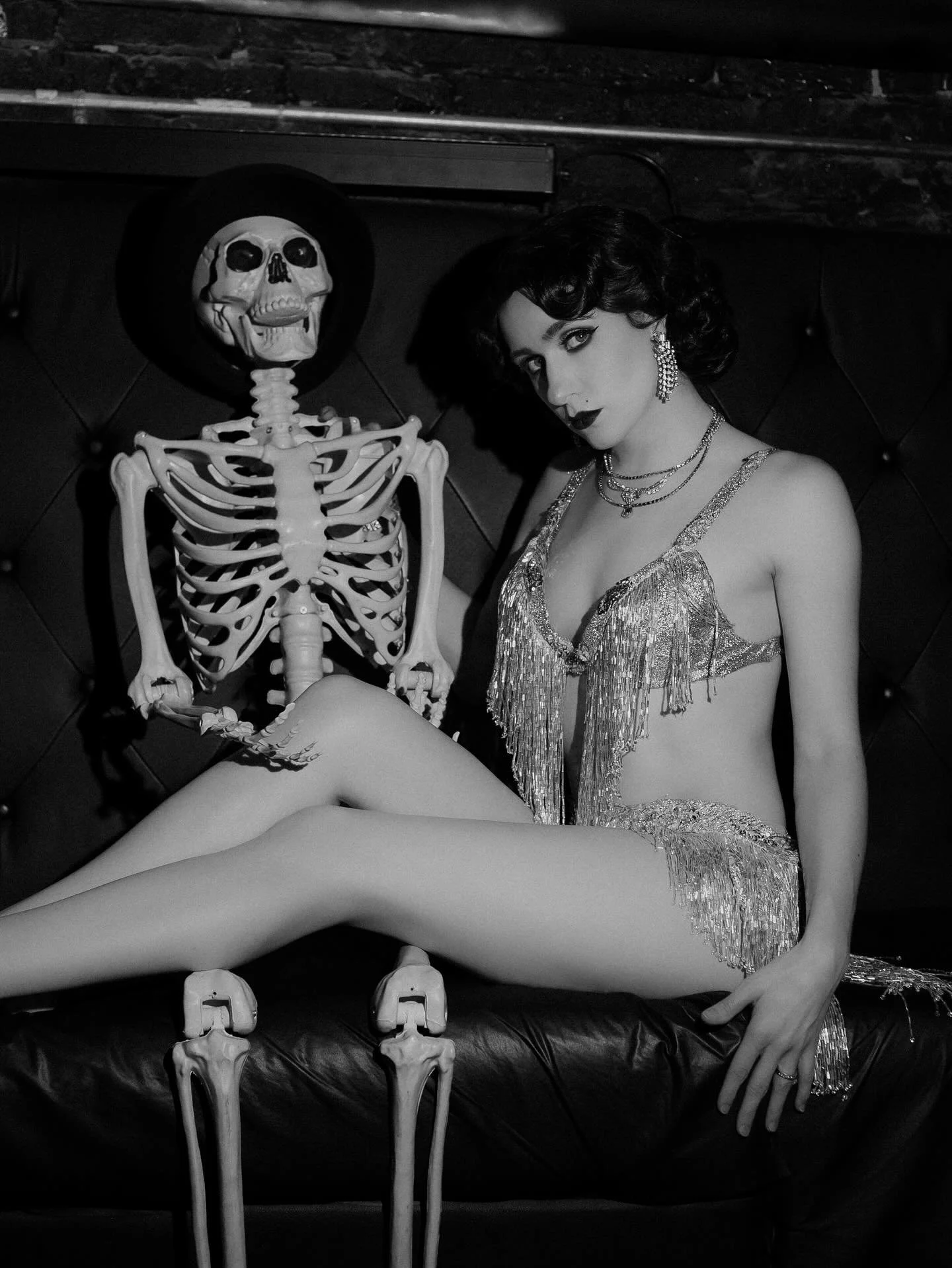 Fame is a monster that everyone wants to pet until it bites. - John Lennon
Any excuse to break out my collection of vintage burlesque & showgirls costumes is an automatic yes
Model/ Makeup/ Photography @shannonraephotos 
Location @frontstreetta