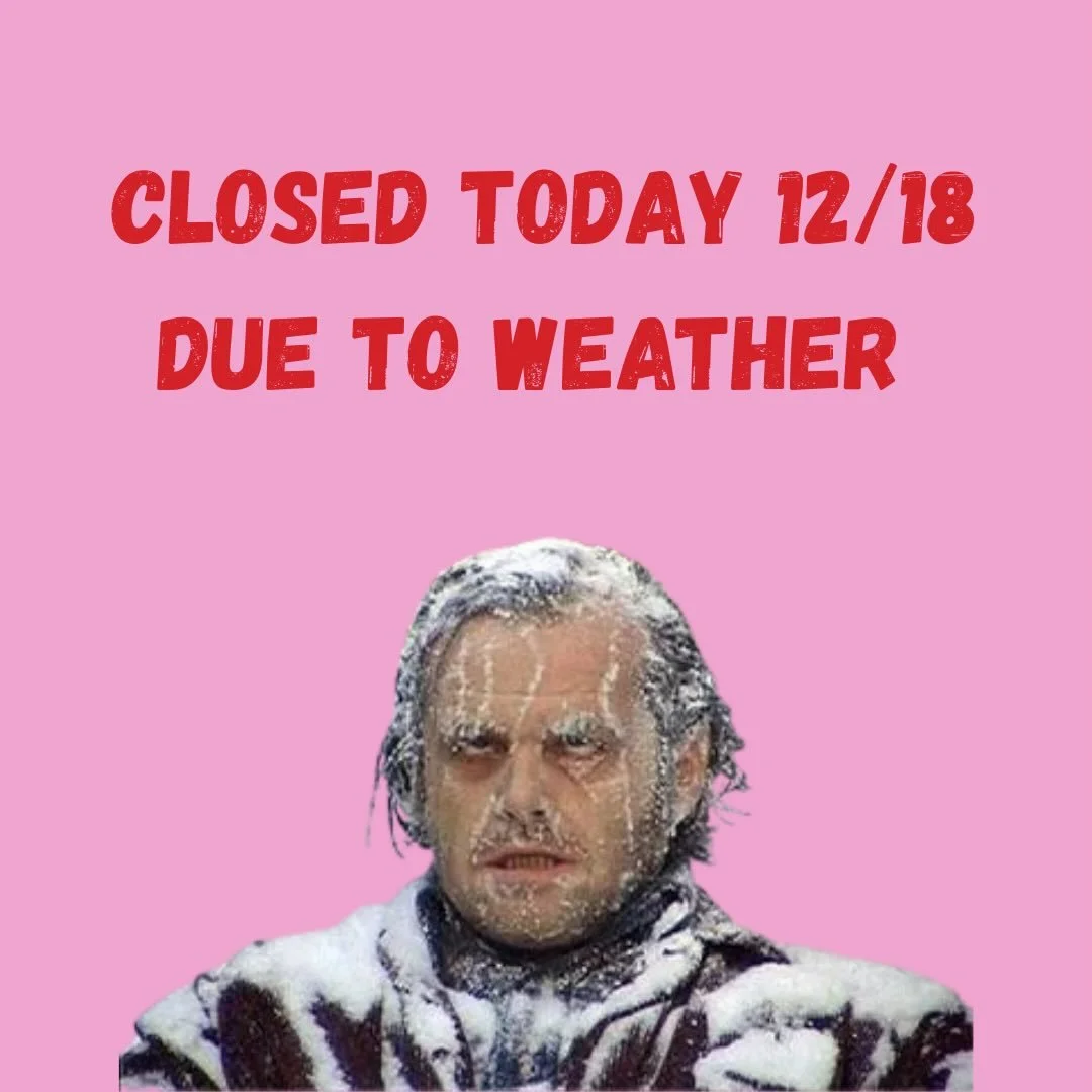 Let&rsquo;s face it. I really don&rsquo;t want to go outside 😅

CLOSED today 12/18 ❄️ 

The website is open 24/7 ⬇️

🔗 in description