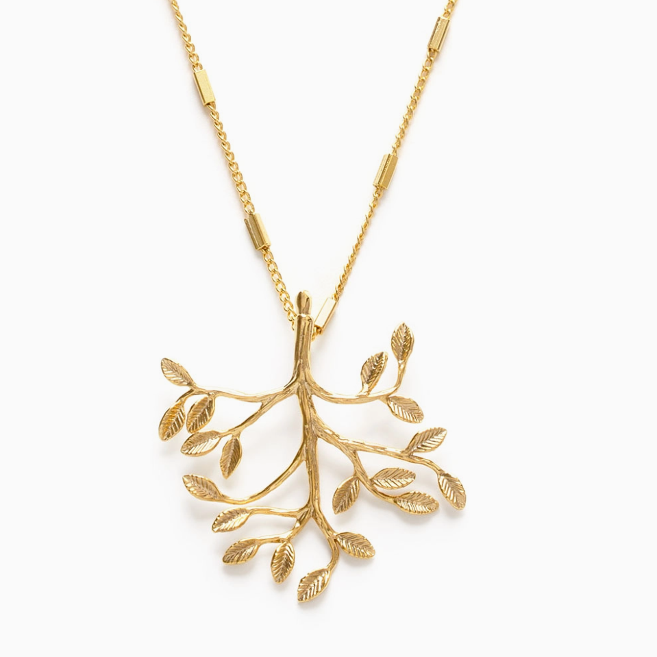 Golden Sprig Necklace