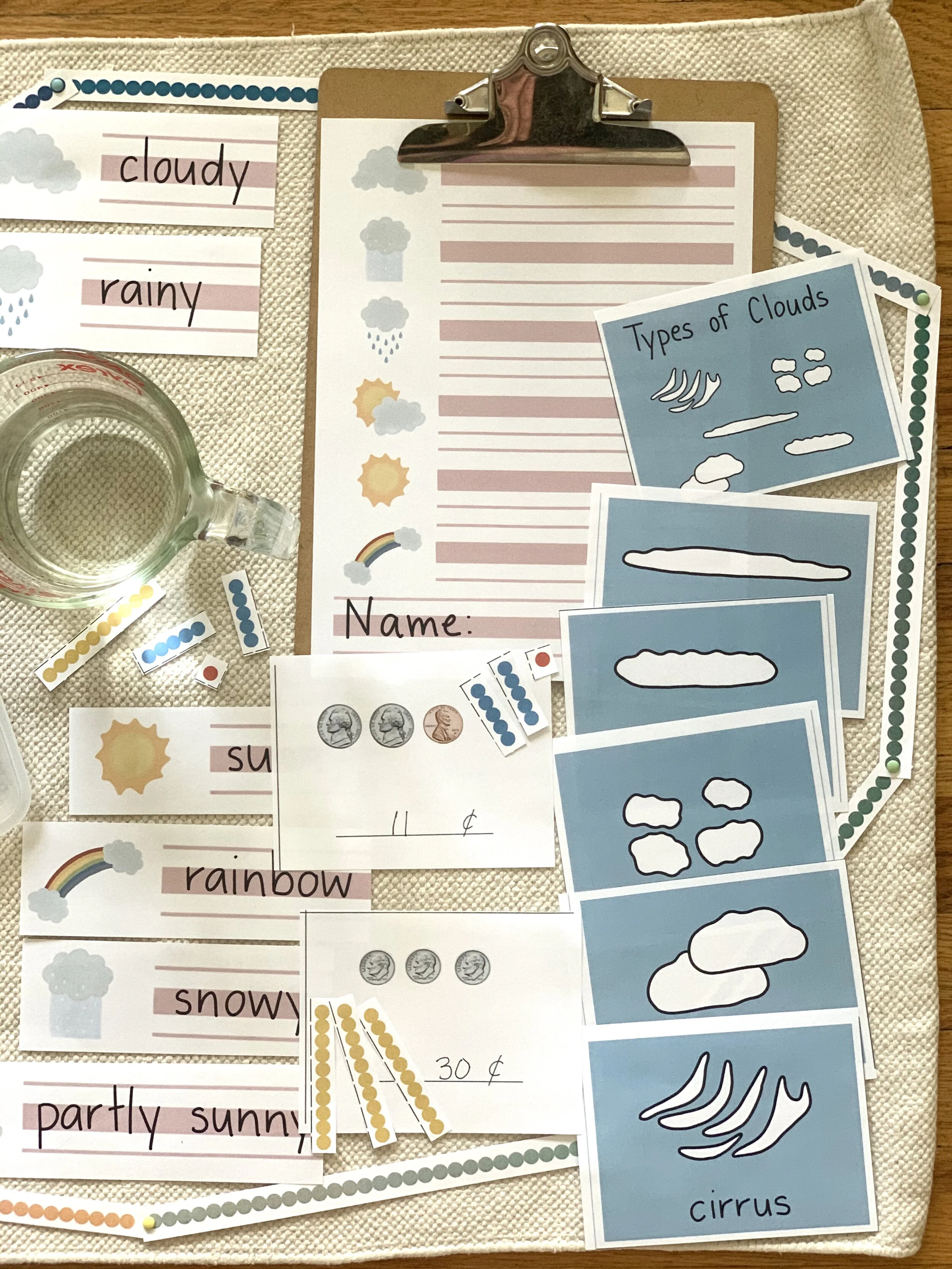 Cloud Cards &amp; Booklet