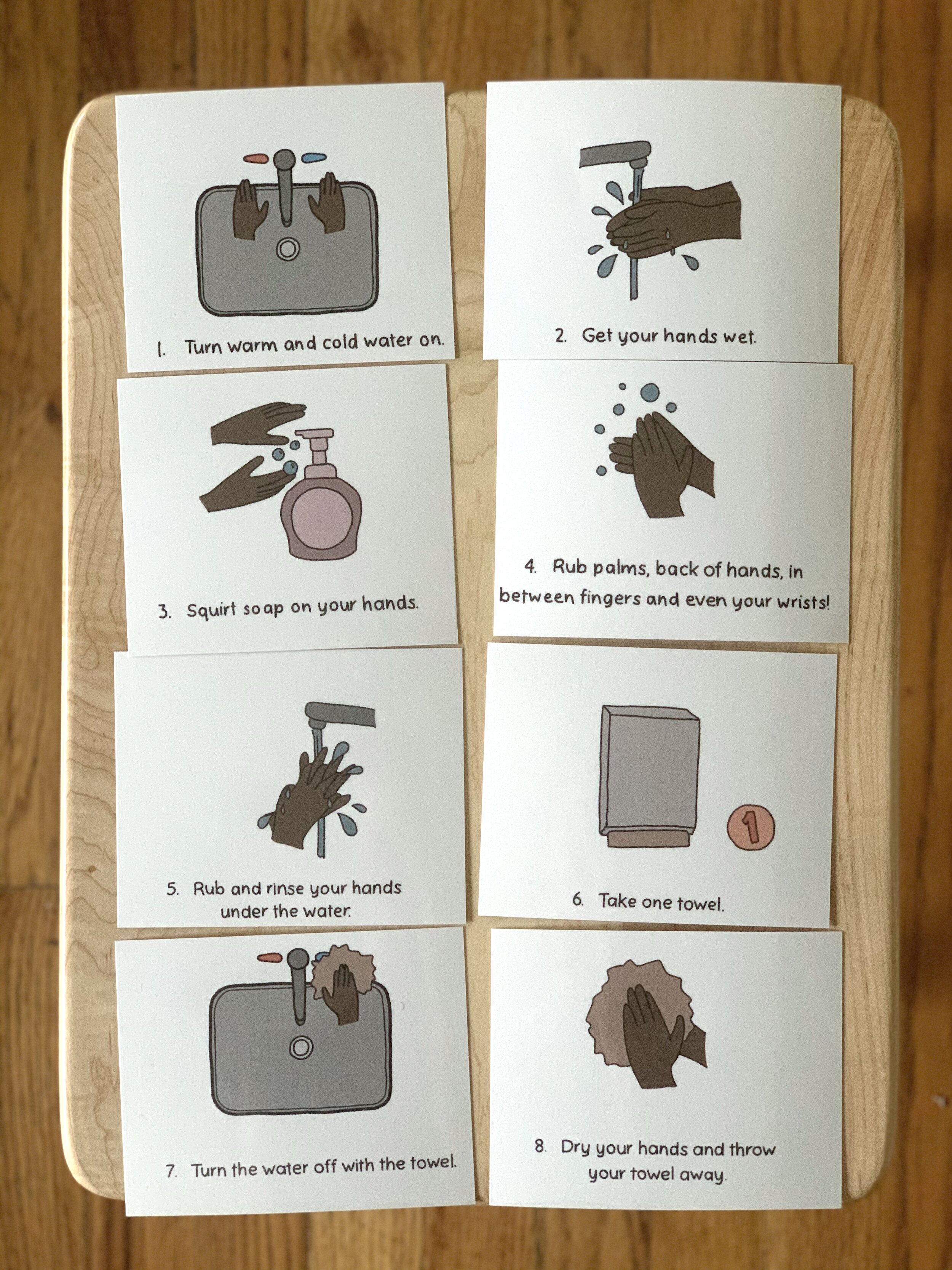 Hand Washing Signage and Booklet