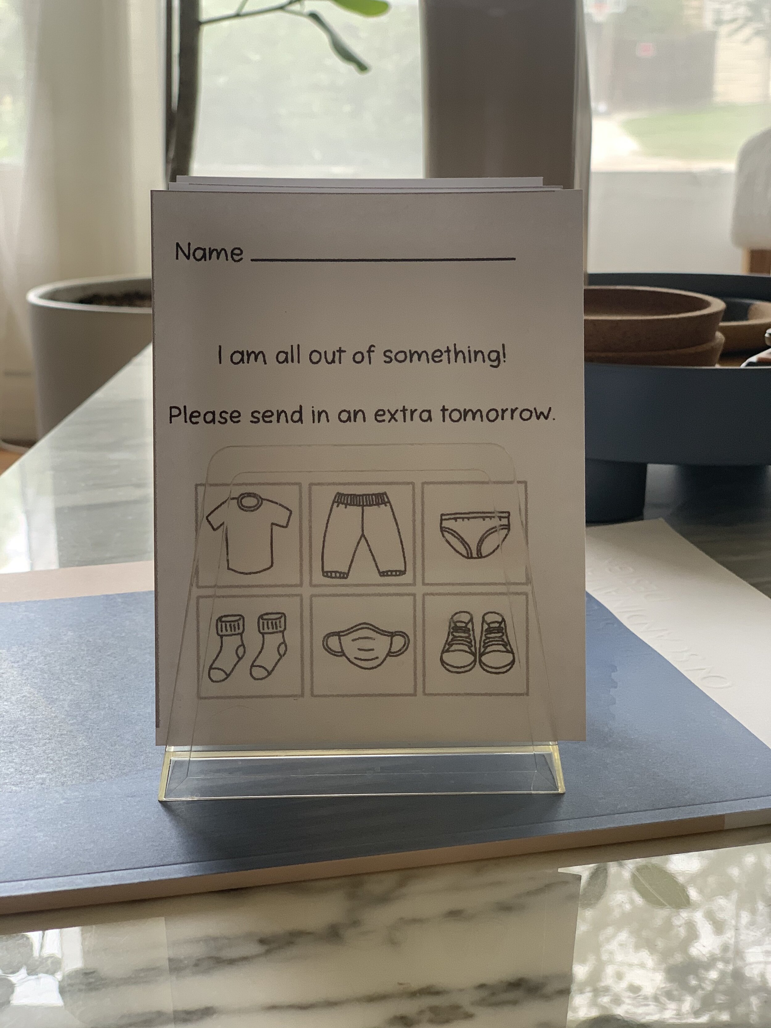 Fresh Clothing Request