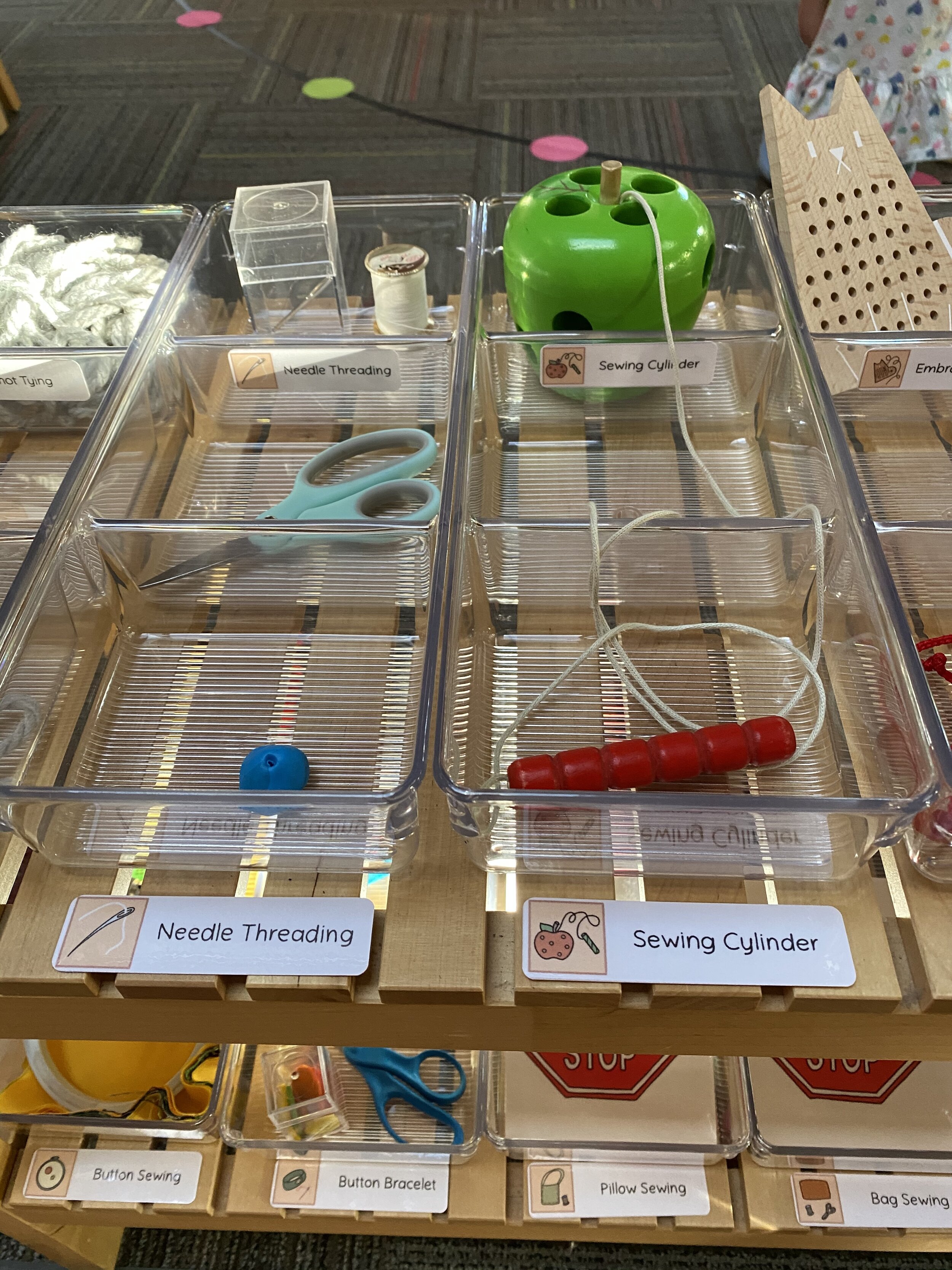 Sewing Shelf Labels