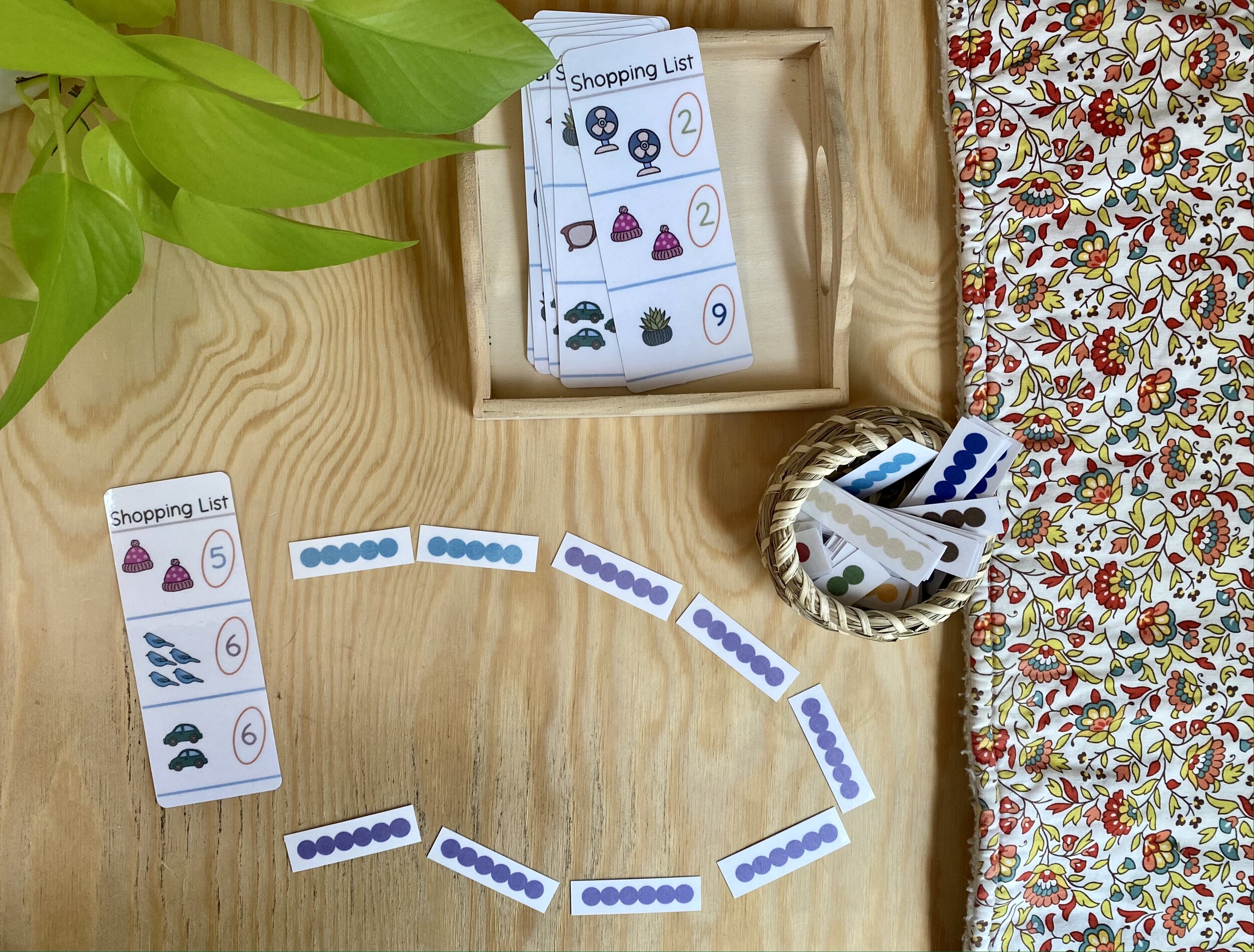 Multiplication Shopping Lists