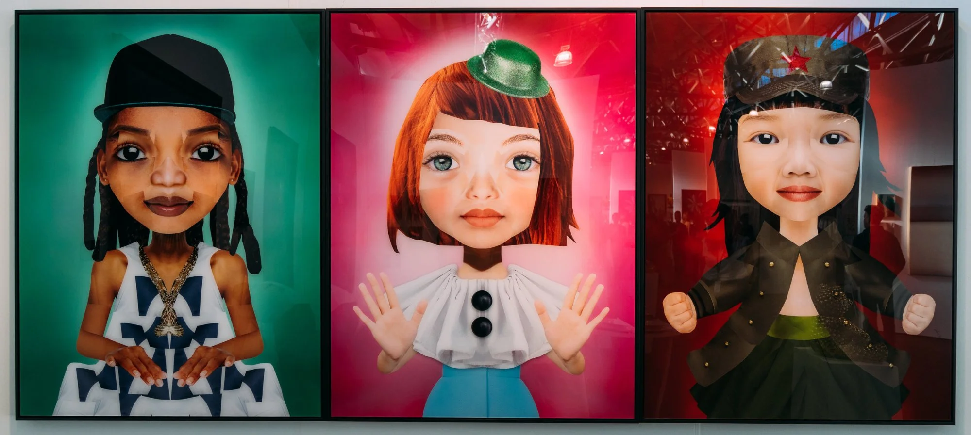Barbara van der Berg – “Jiggy” “Coco” and “Magu”