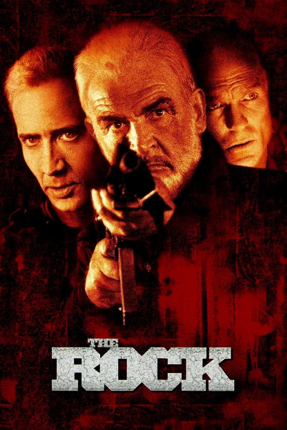 — THE ROCK FBI chemical warfare expert Stanley Goodspeed (Nicolas Cage) is sent on an urgent mission with a former British spy, John Patrick Mason (Sean Connery), to stop Gen. Francis X. Hummel (Ed Harris) from launching chemical weapons on Alcatraz Island into San Francisco.