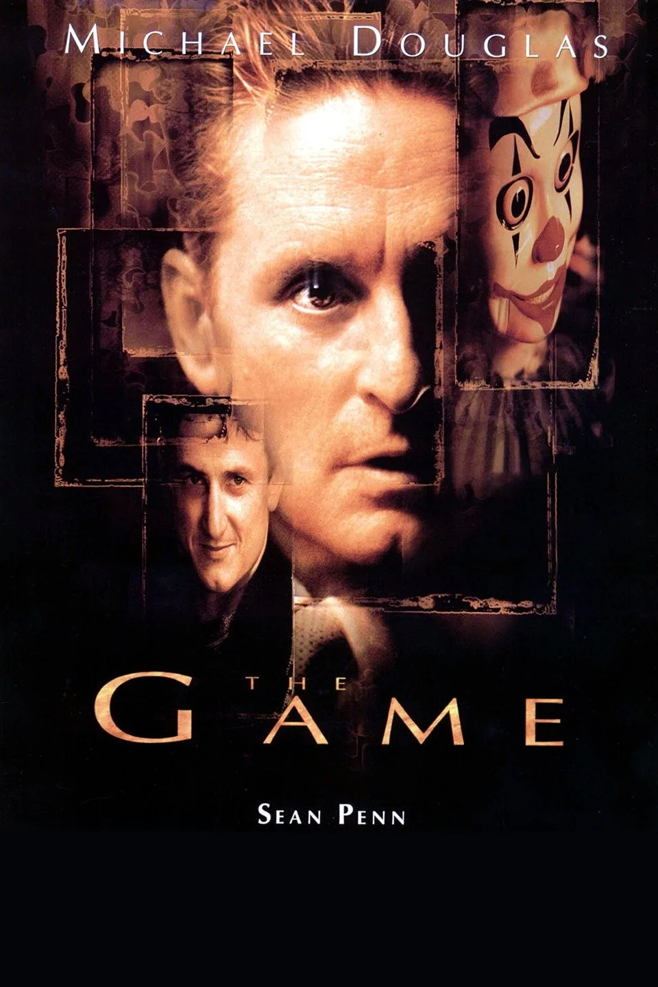 — THE GAME Nicholas Van Orton (Michael Douglas) is a successful banker who keeps mostly to himself. When his estranged brother Conrad (Sean Penn) returns on his birthday with an odd gift -- participation in a personalized, real-life game -- Nicholas reluctantly accepts. Initially harmless, the game grows increasingly personal, and Orton begins to fear for his life as he eludes agents from the mysterious game's organizers. With no one left to trust and his money gone, Orton must find answers for himself.