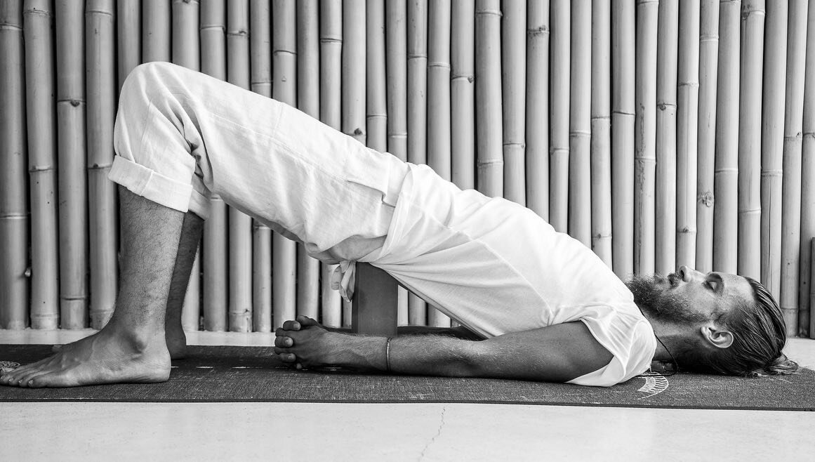 Yin Culture wouldn&rsquo;t be complete without a block. 

3 of the most powerful yin postures require a block. These are the 3 bridges. Low, High and Heart. 

By the low bridge the sacrum is activated, the psoas muscle is released and access to the d