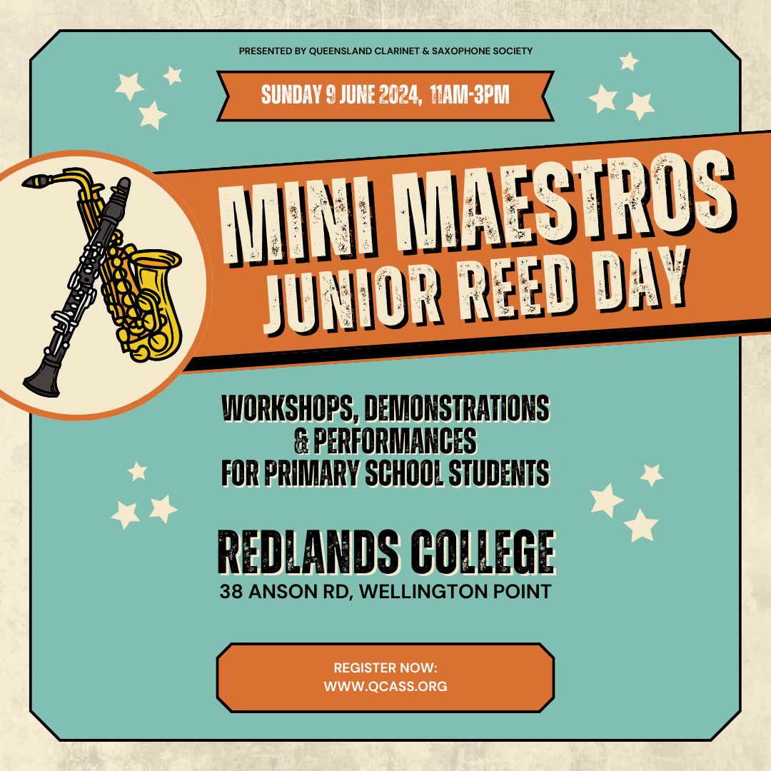 QCASS Mini Maestros - Junior Reed Day
