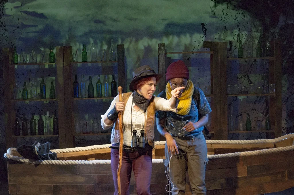 Heather Riordan as Prince Max, Charlee Cotton as Carl Bodmer