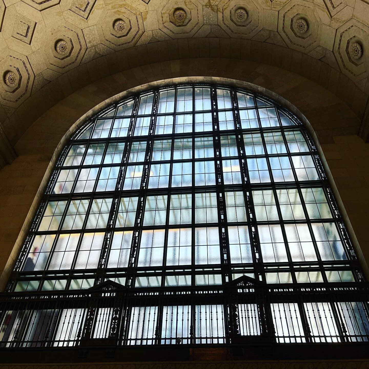 Through the looking glass.