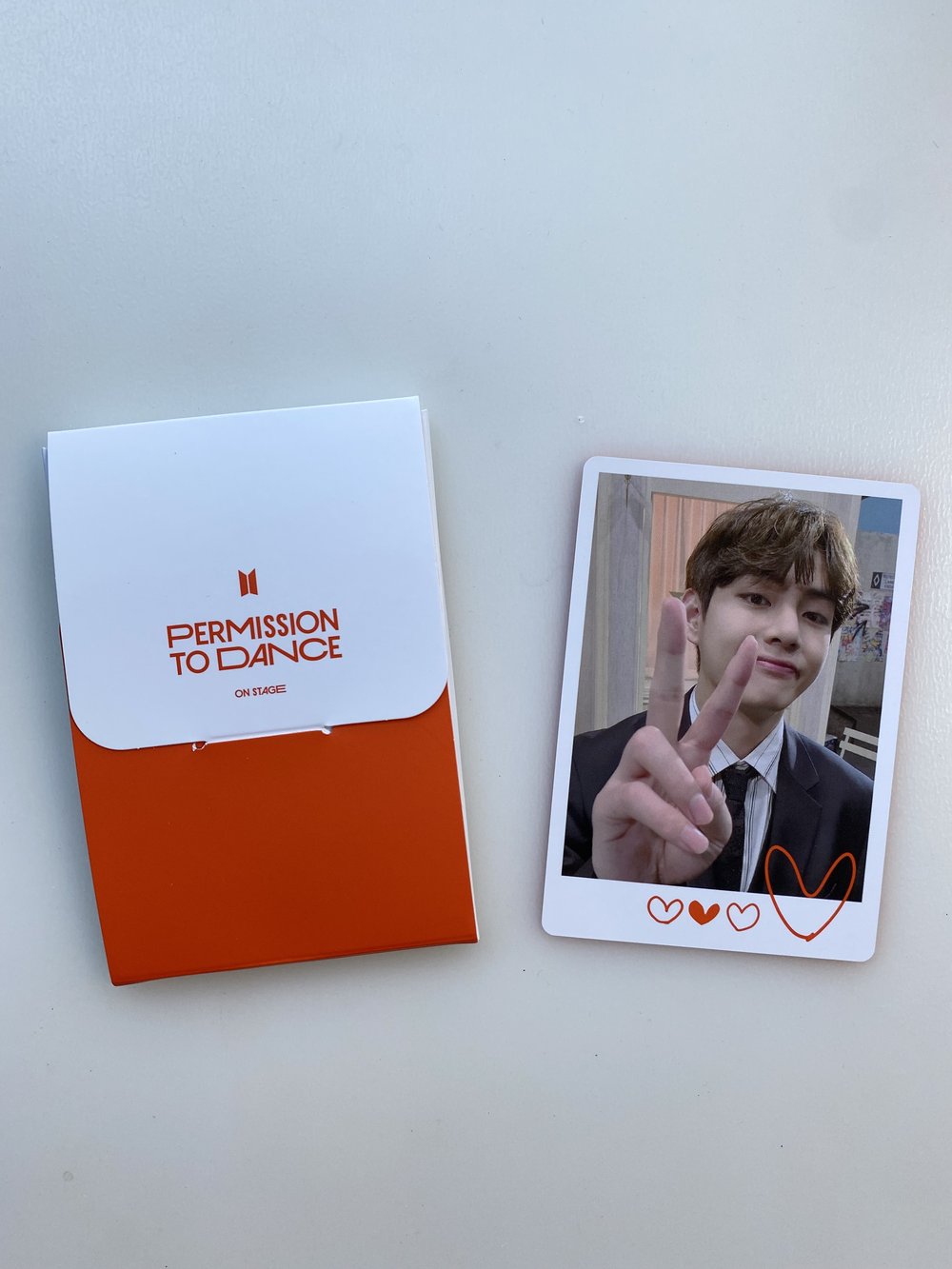 BTS PERMISSION TO DANCE ON STAGE MINI PHOTOCARDS — Foxclouds
