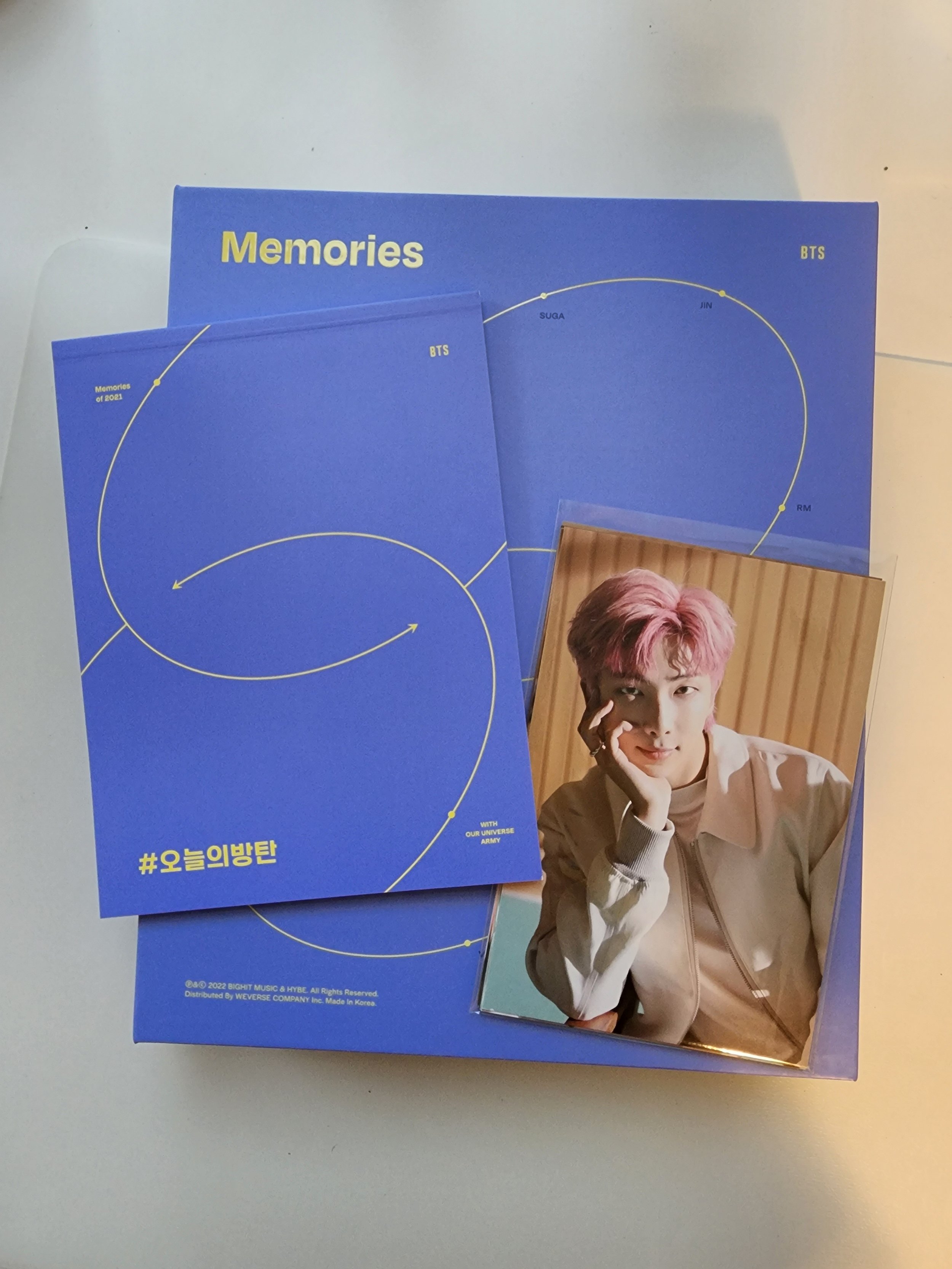 BTS MEMORIES OF 2021 - DVD - UNSEALED — Foxclouds