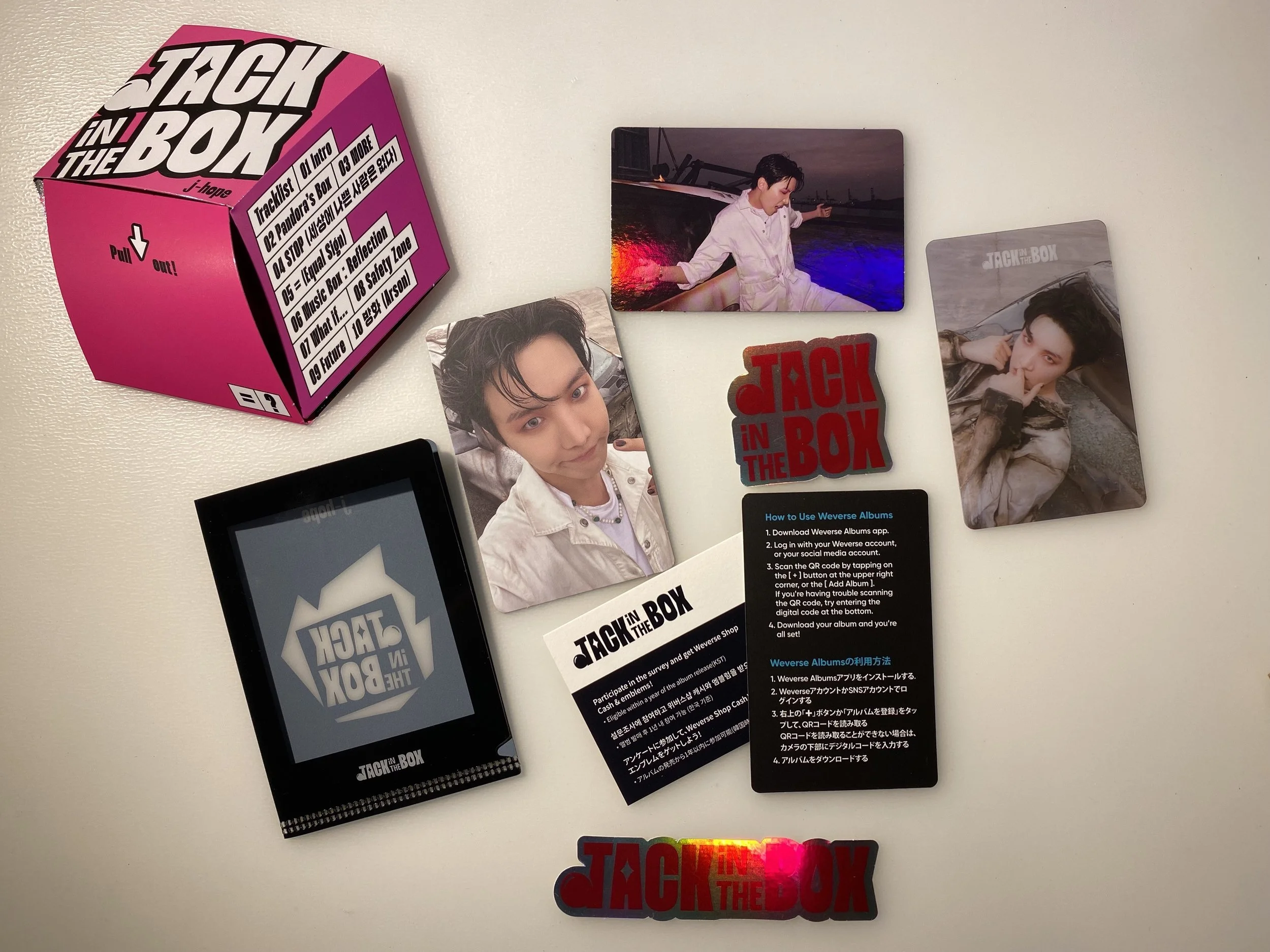 BTS J-HOPE in the box weverse GIFT 特典 BTS j-hope in the box Weverse GIFT 特典｜CD・DVD・ブルーレイ