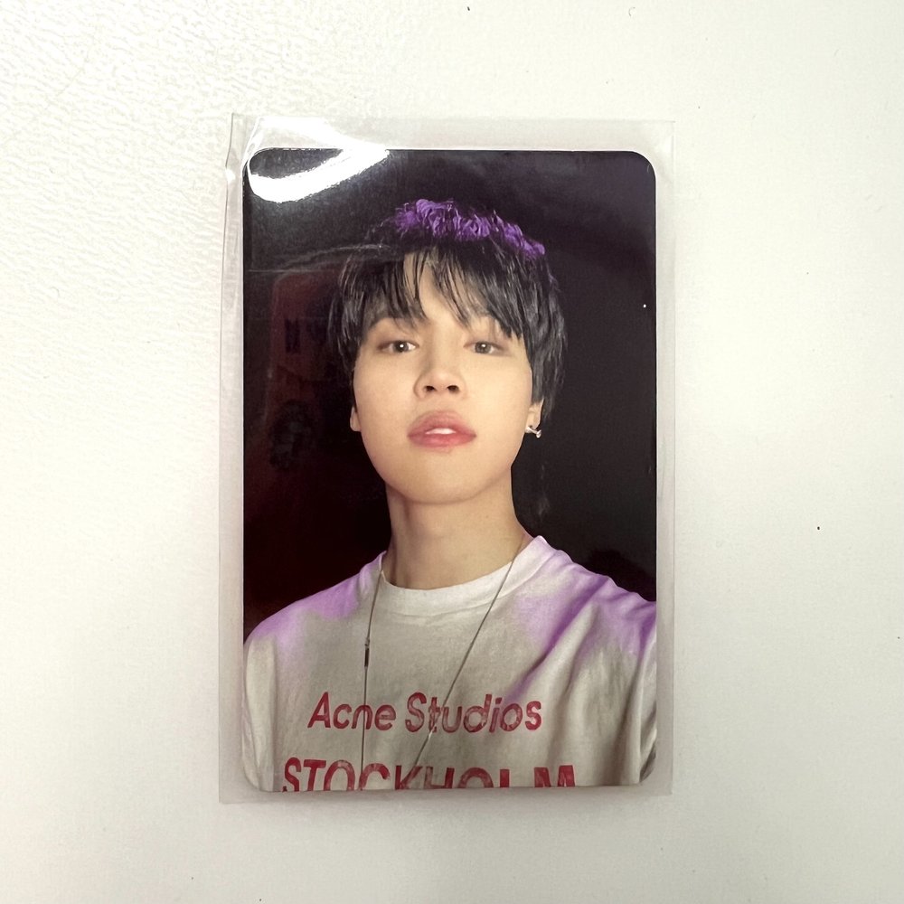 Selling BTS Jimin Face Lucky Draw Photocards — Foxclouds