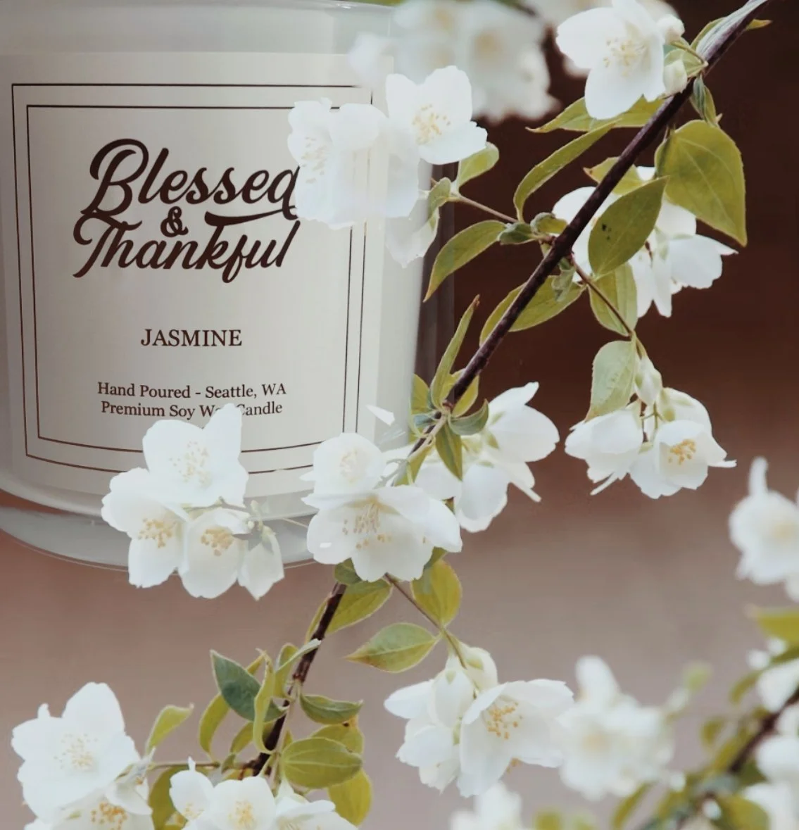 Jasmine candle