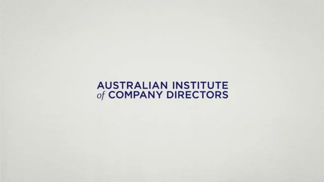 Australian Institute of Company Directors Slide Reel