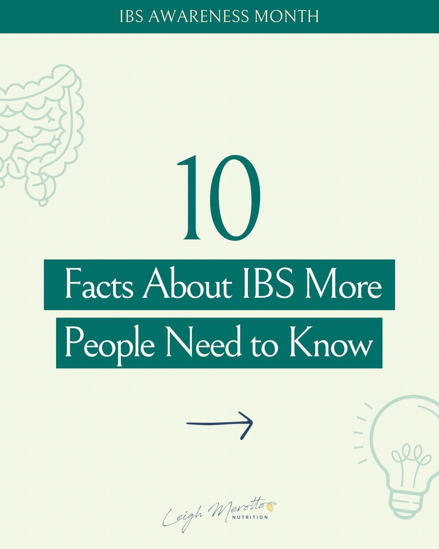 April is #IBSAwarenessMonth 

⁠❤️ I know many of you are living with IBS, and that comes with a lot of stigma. Many people may not understand exactly what you are going through, and so I wanted to share this post with some true facts on this conditio