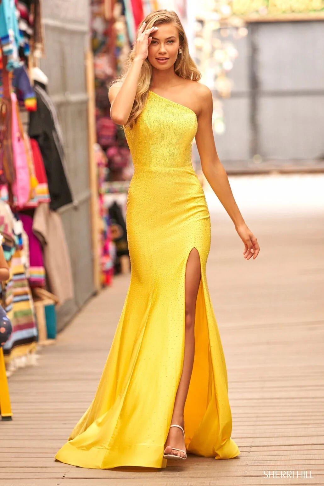 sherri hill tie dye