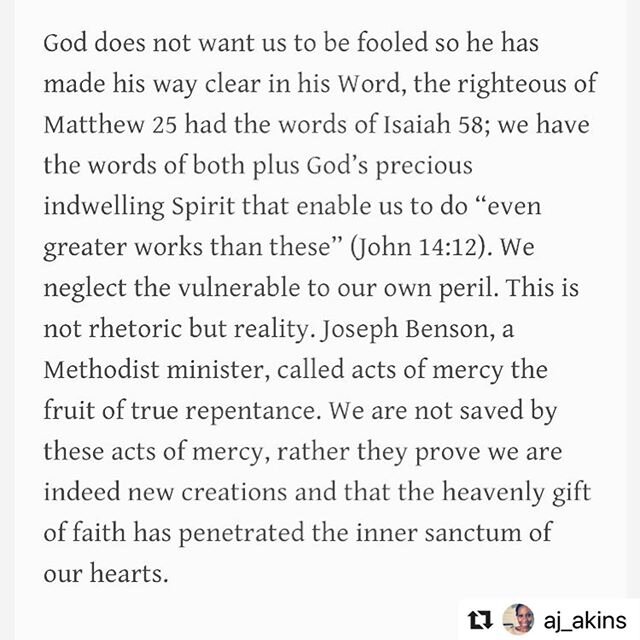 #Repost @aj_akins #clienthighlight #wadestoneclients
・・・
New post up on the blog&mdash;a popular rewrite of an academic paper I wrote for my prophets class on Isaiah 58 and true fasting. Link in bio.