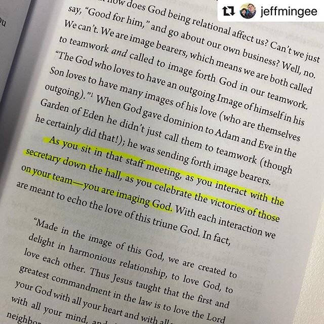 #Repost - Check out #wadestoneclient @jeffmingee book #calledtocooperate #clienthighlight
・・・
Christian, there is not a moment in your work day that doesn&rsquo;t matter. It&rsquo;s all part of the mission. Every interaction. 
That&rsquo;s the heartb