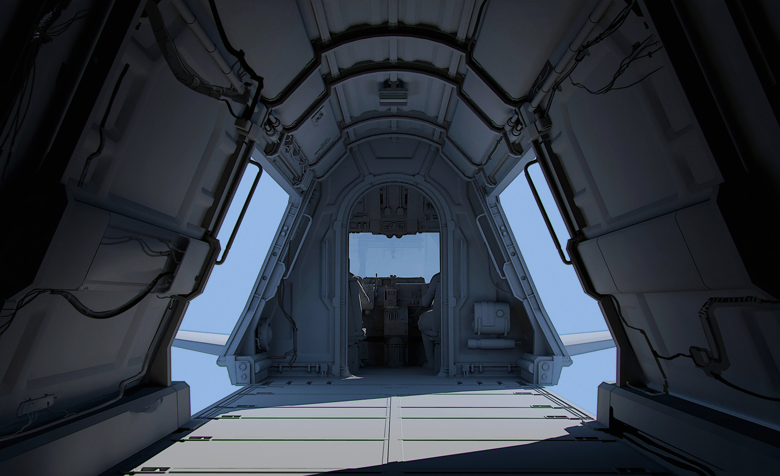 Surveillance Van interior Geo