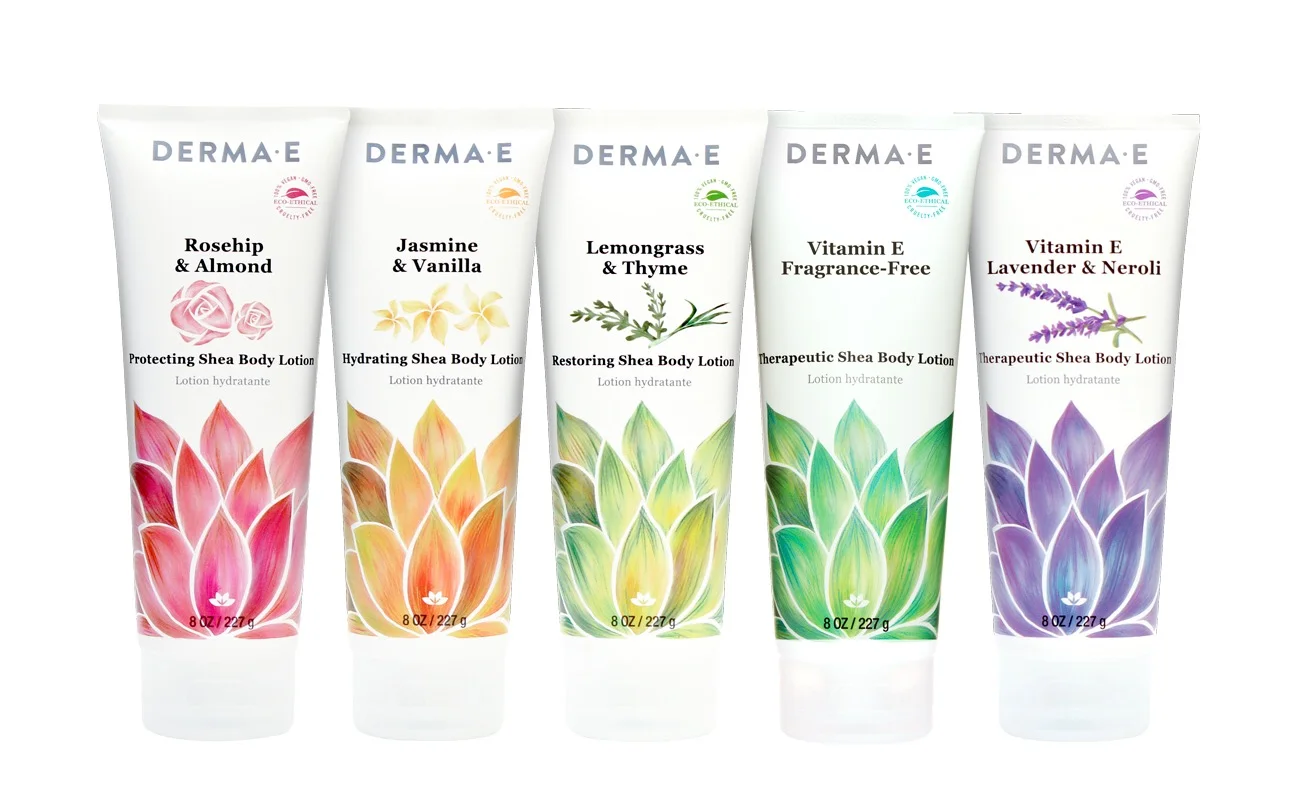 New! Hand-Drawn Body Care Lineup - 2018