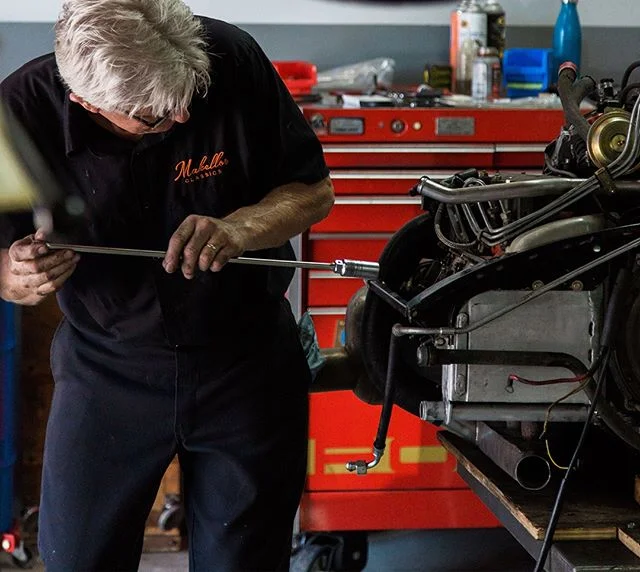 Tom Muehl. He is our head service technician and has his hand on most of the vehicles that come through our shop. He does all of our engine builds and all of our transmission builds. He has just around 30 years of Porsche experience is factory trained. He was at Pioneer Porsche, which is now San Diego Porsche, for about 28 years before joining the Makellos Classics team. Tom knows his stuff and we are glad to have him on our team.
.
.
.
.
#porscheshop #porscheservice #porscherestoration #porscherebuild #porscheclassic #makellosclassics #porschelove #porschelovers #porscheclub