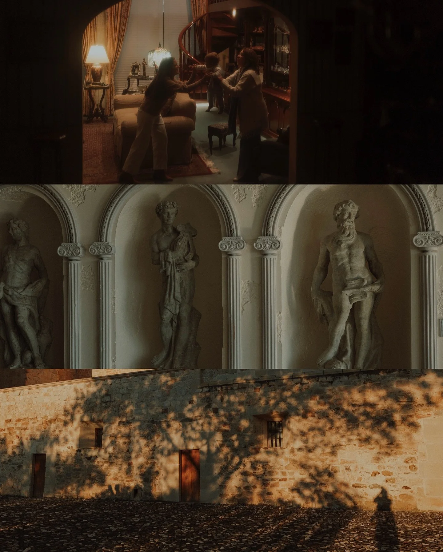 Peque&ntilde;as observaciones: acantilados, sombras, luces que se mov&iacute;an lento, conversaciones suaves y silencios que pesaban distinto.
Solo busqu&eacute; capturar lo que sent&iacute; mientras miraba.
Estas im&aacute;genes son sobre lo que me 