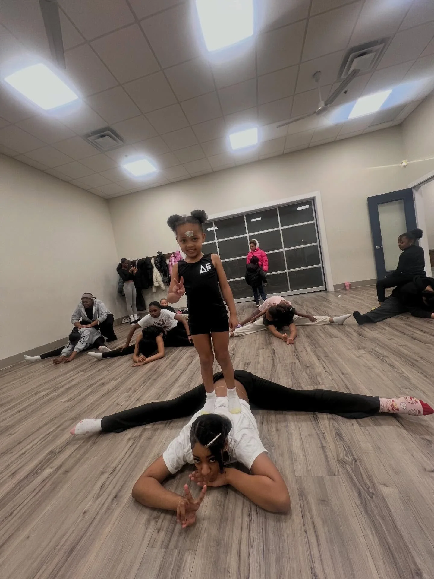 Look who joined us in practice last night&hellip;Pre-K! 
#akademyfunktiondancecollective #afdc #prek