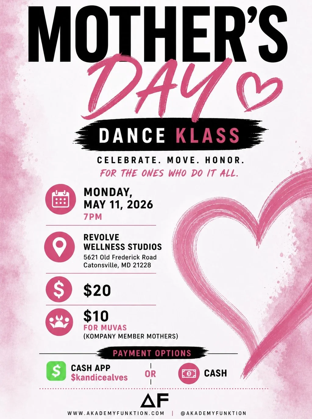 Mothers Day Dance Klass