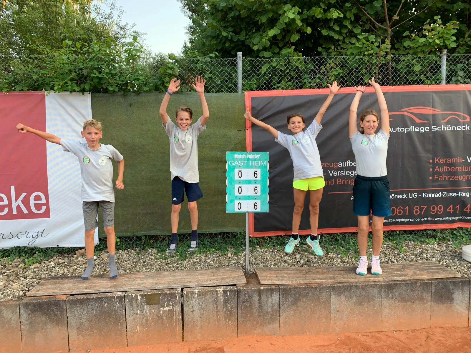 Die Ergebnisse vom Wochenende (KW 33 und 34)