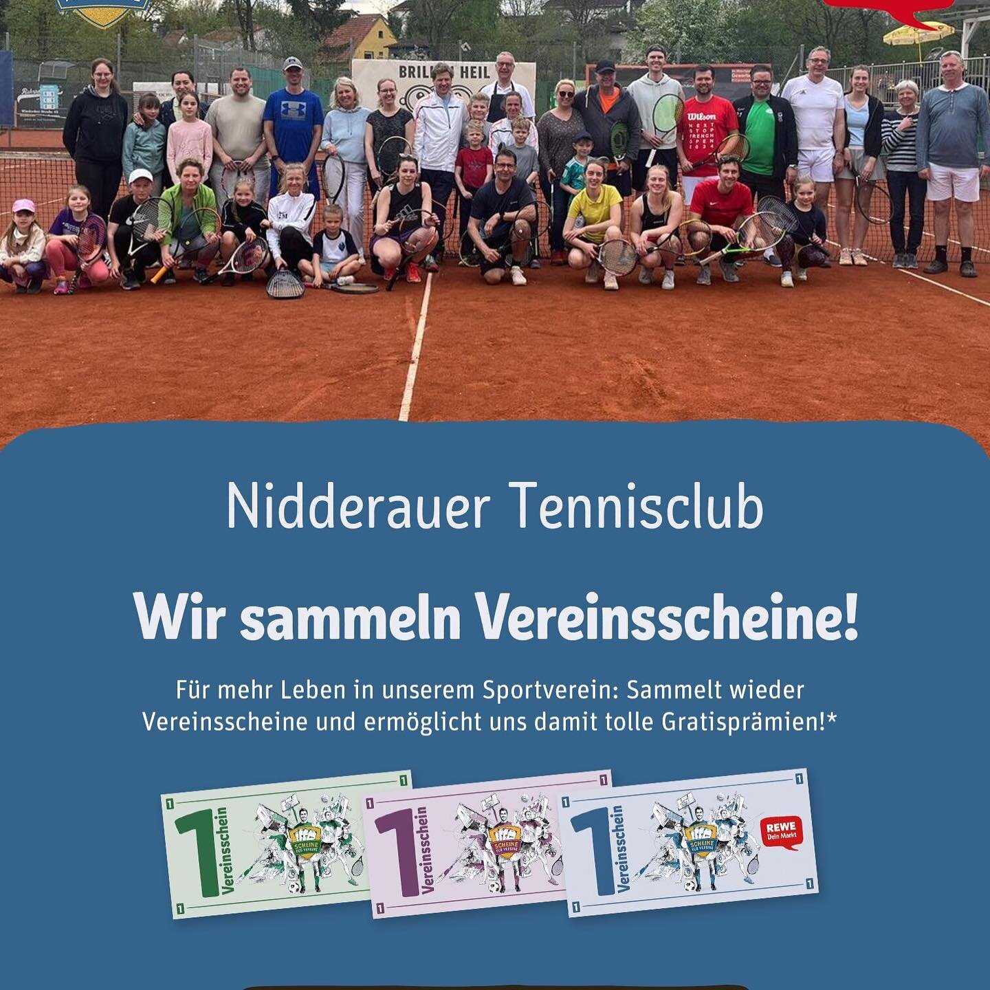 Jetzt sammeln f&uuml;r den NTC!
#scheinef&uuml;rvereine #euerverein #sammeln