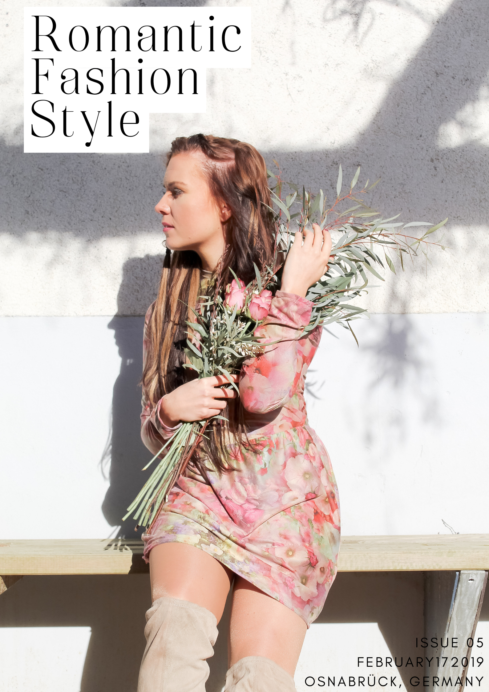 Romantic Fashion Style Outfit from created_by_kerstin_schauer photographed by www.herprettybravesoul.com Osnabrück, Germany, Fashion Style, thrifted outfit, floral elements, romantic, editorial, editorial magazine, photography
